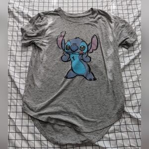 Grey Disney Stitch Tee